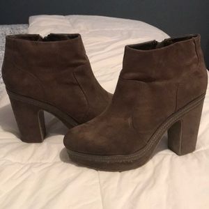 Madden girl brown booties